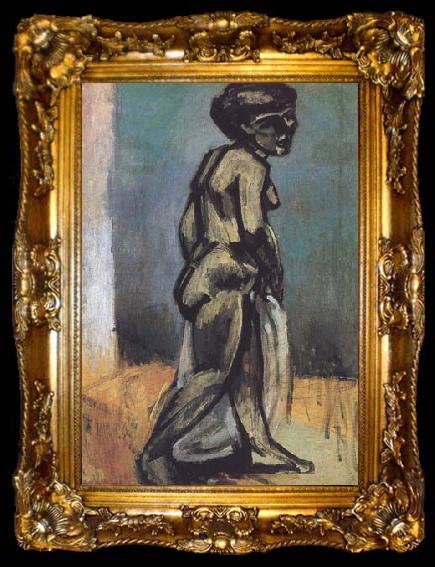 framed  Henri Matisse Standing Nude (Nude Study) (mk35), ta009-2